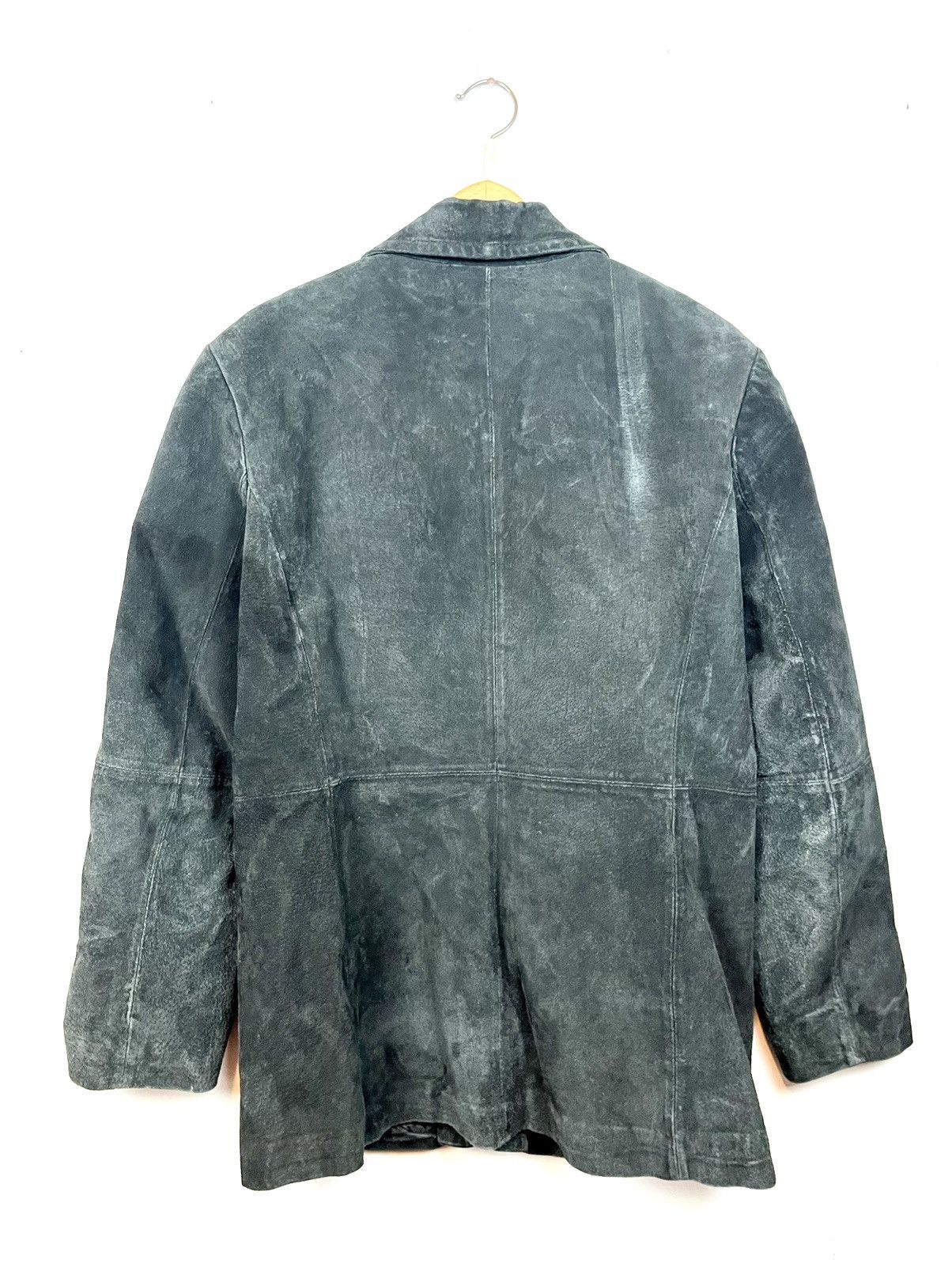 Japanese Brand × St. Johns Bay Genuine Leather Black Blazer Size US M / EU 48-50 / 2 - 5 Thumbnail