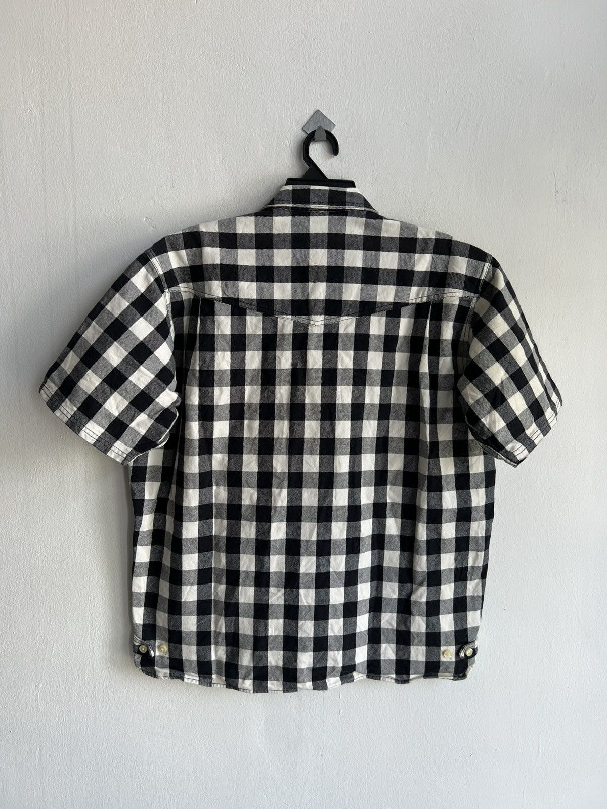 Ben Davis Y2K Ben Davies Checkerboard Duck Canvas Zipper Work Jacket Size US L / EU 52-54 / 3 - 3 Thumbnail
