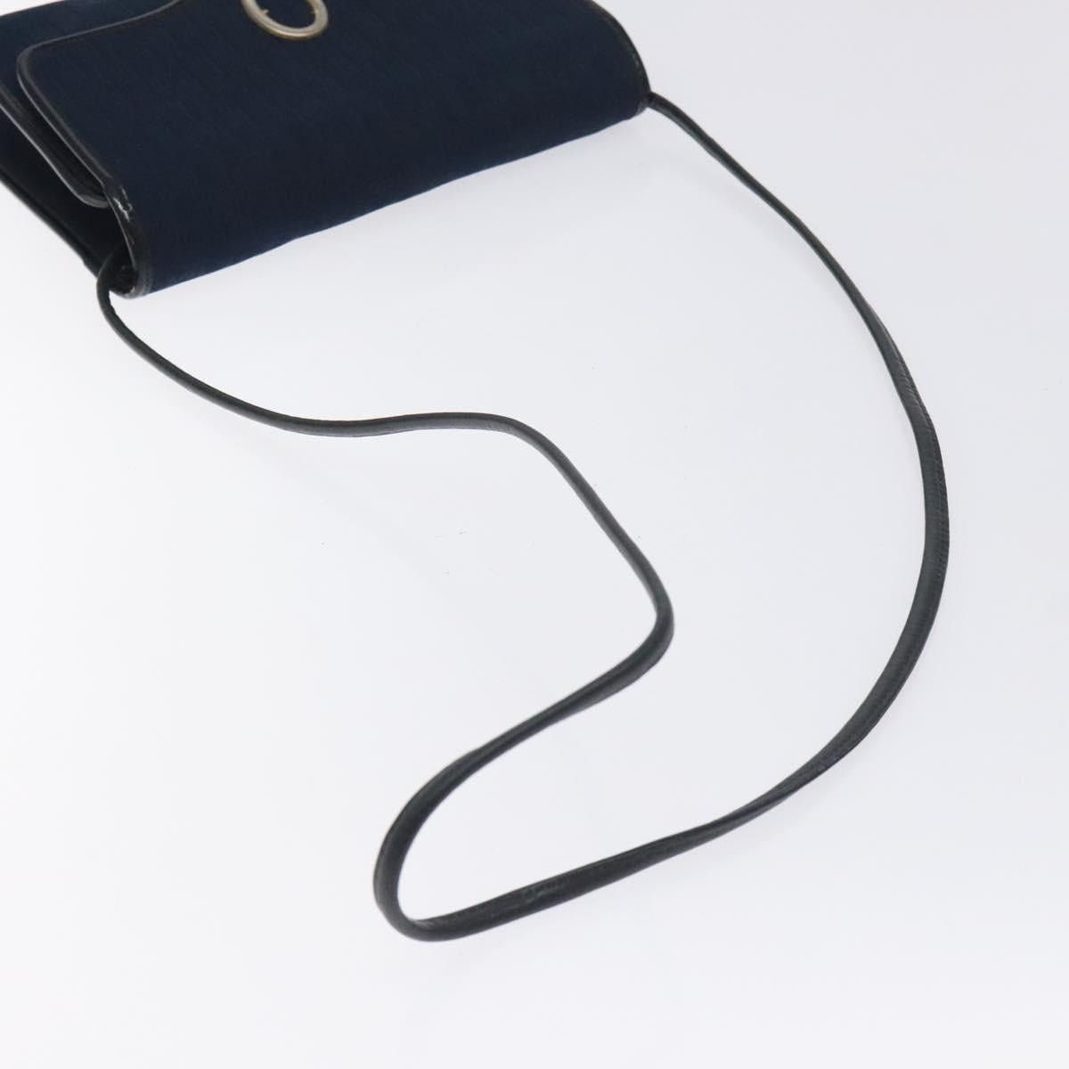 Dior DIOR Trotter Canvas Shoulder Bag Navy Size ONE SIZE - 7 Thumbnail