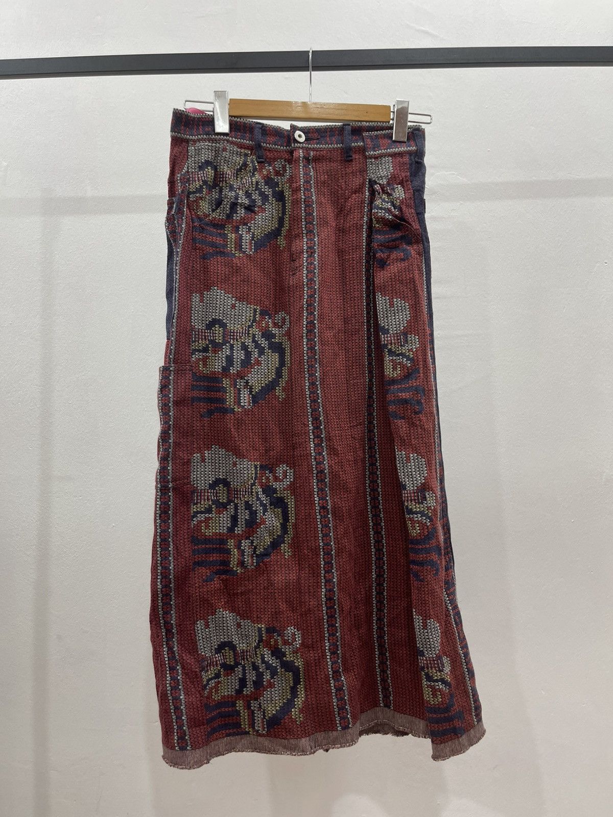 Y's Yohji Yamamoto x Y’s Purple Label By Takeshi Kosaka Skrit Size 30" / US 8 / IT 44 - 1 Thumbnail