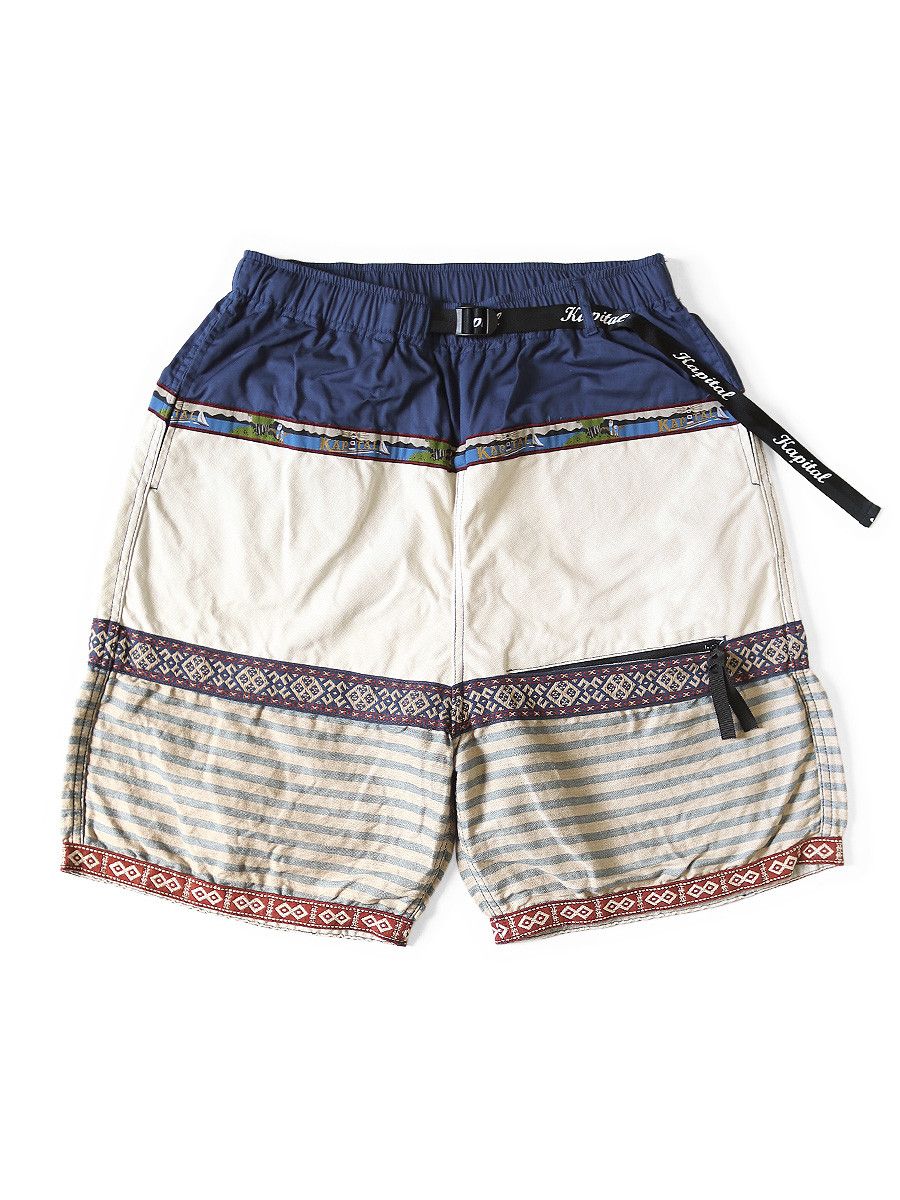Kapital Kapital Pachwork ECO BAKA 2025 shorts Size US 36 / EU 52 - 1 Thumbnail