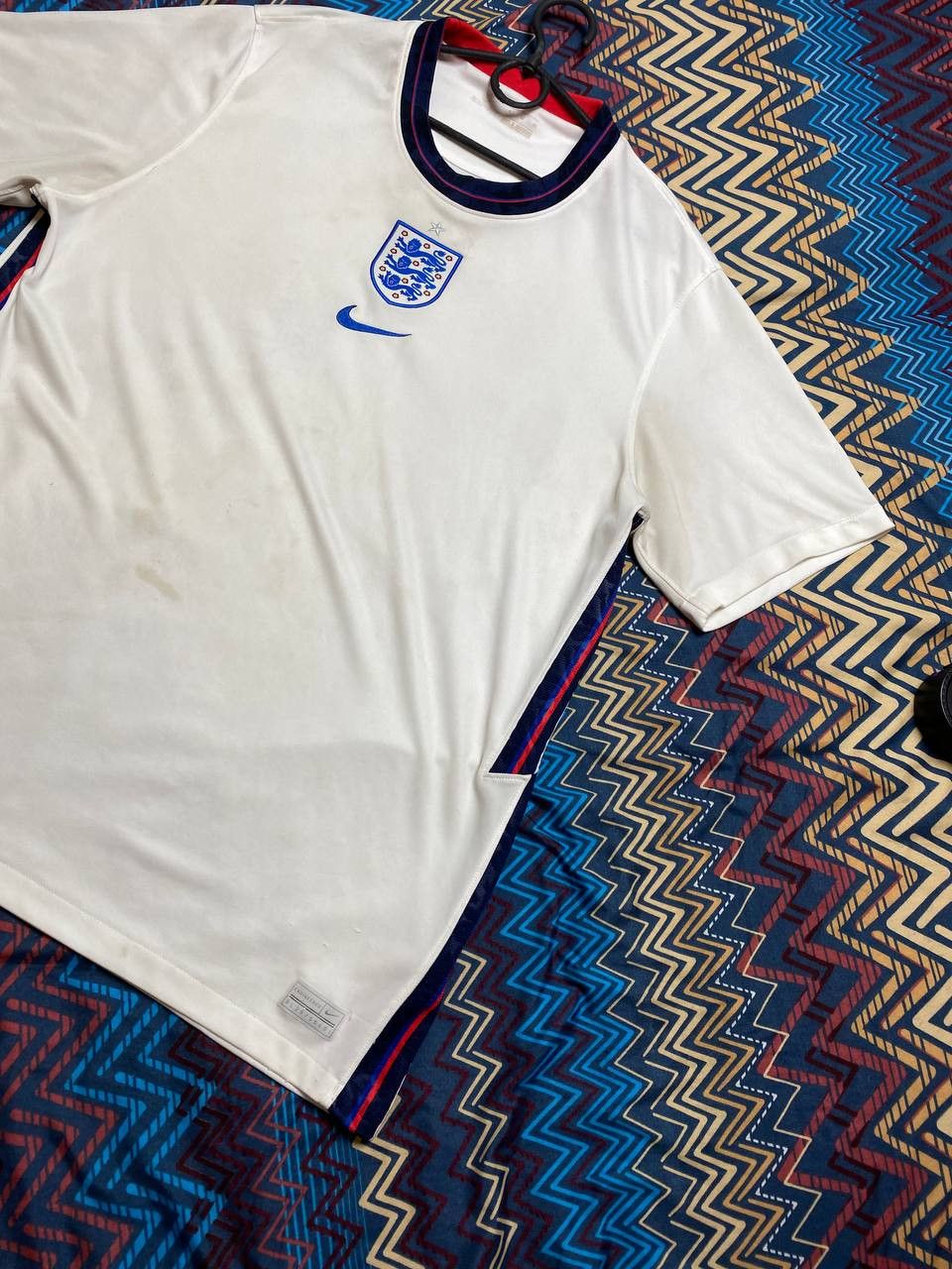 Nike T-Shirt Nike football England logo center jerseys Vintage Size US XL / EU 56 / 4 - 7 Thumbnail