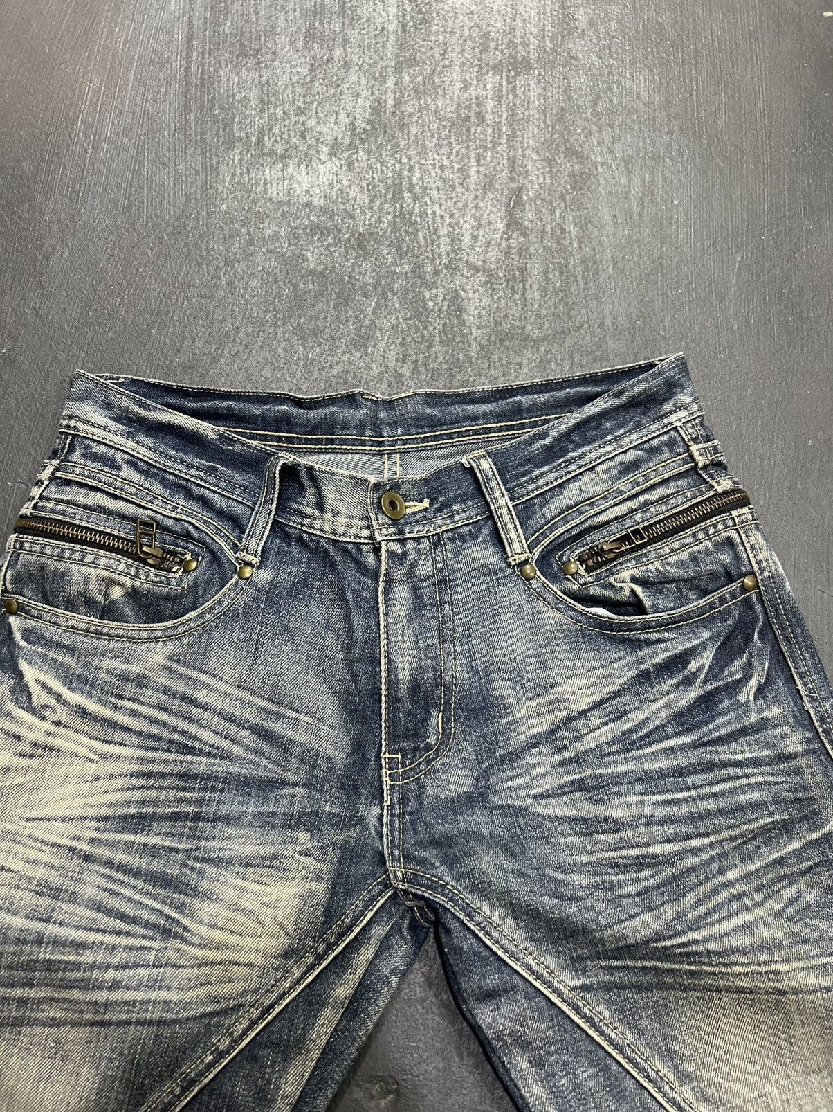 Michel Klein Michel Klein Flare Style Jeans Size US 30 / EU 46 - 5 Thumbnail