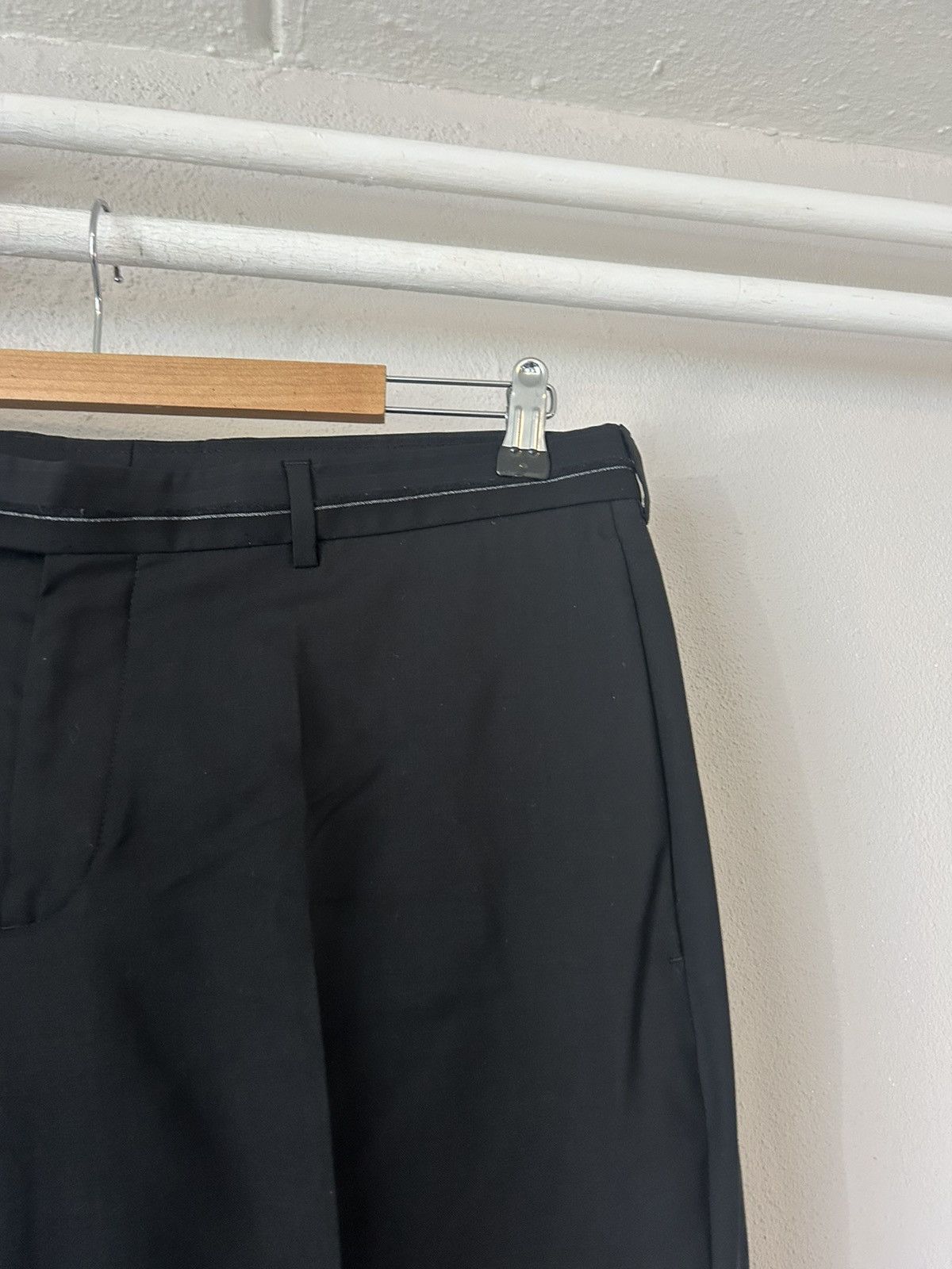 Dior Dior Black Wool Trousers, Size 52, 100% Virgin Wool Size US 36 / EU 52 - 3 Thumbnail