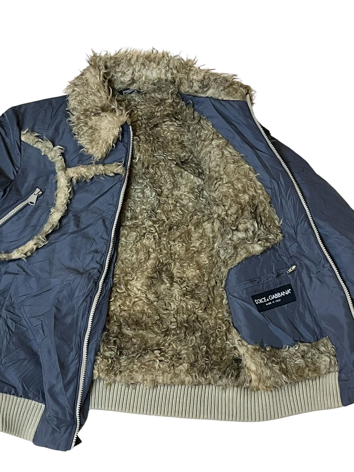 Dolce & Gabbana VINTAGE DOLCE & GABBANA FUR JACKET Size US S / EU 44-46 / 1 - 4 Thumbnail