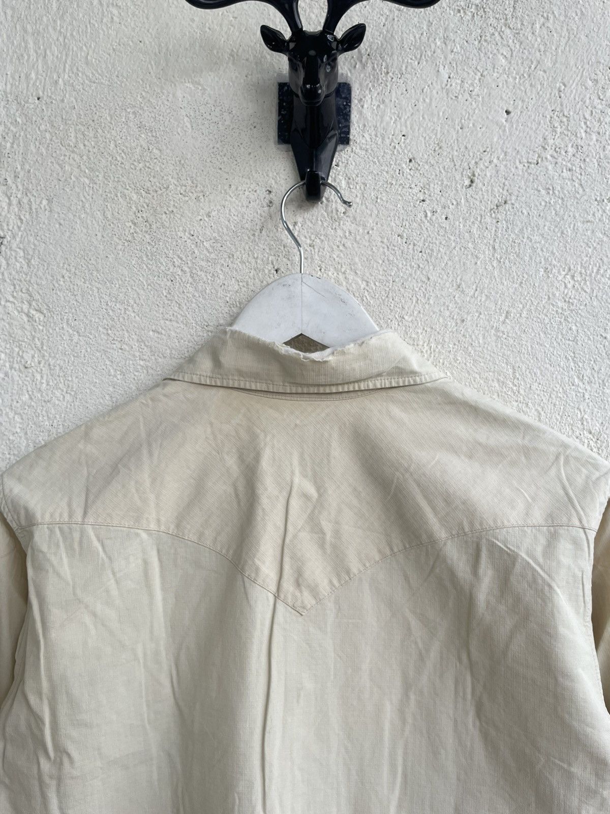 Bape 2000s Thrased Bape Japan Button Up Y2K Hysteric y’s Saint Size US M / EU 48-50 / 2 - 8 Thumbnail
