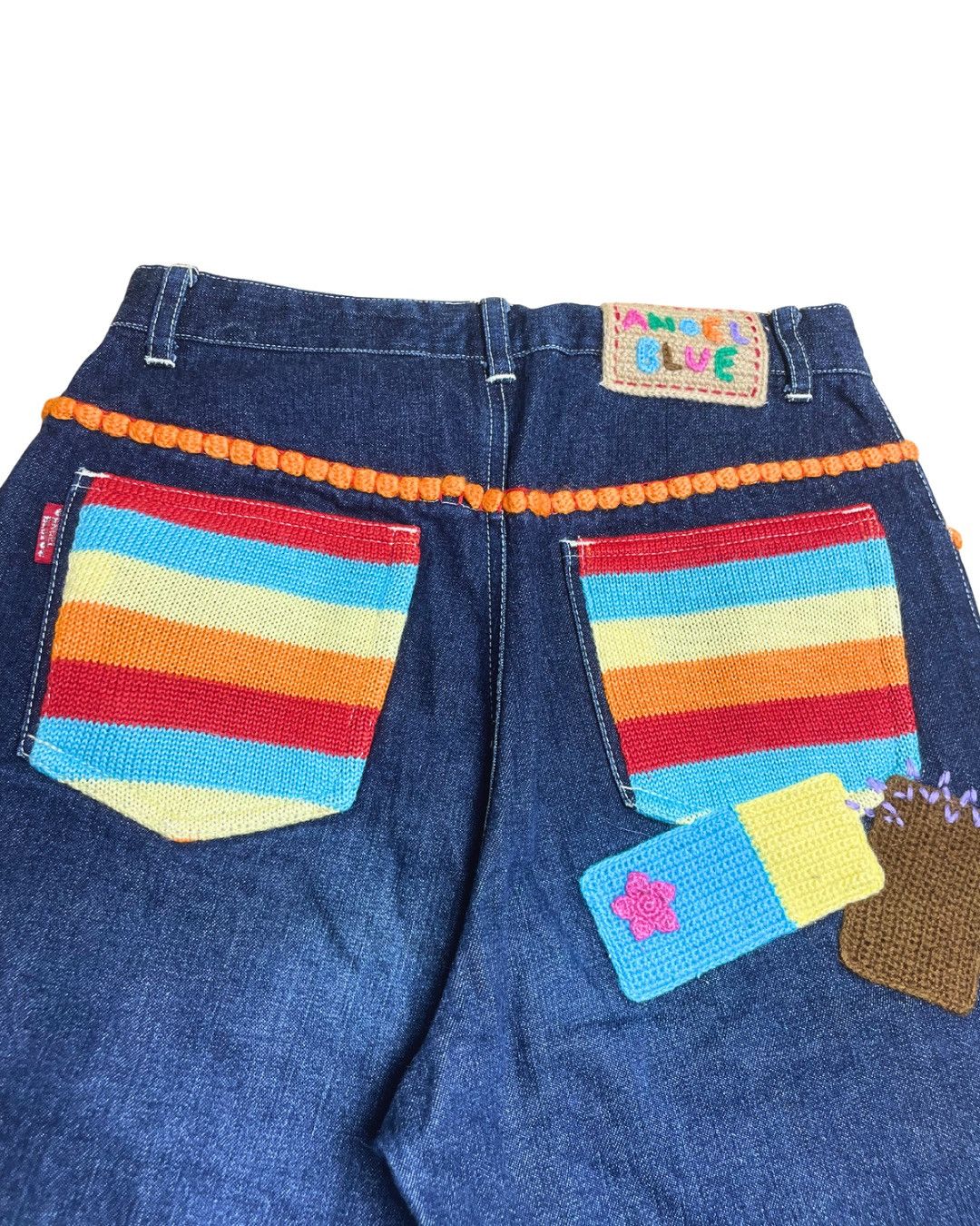 Angel Blue Angel Blue Japan All-Over Print Graphic Shorts JDM Y2K Style Size 29" - 7 Thumbnail