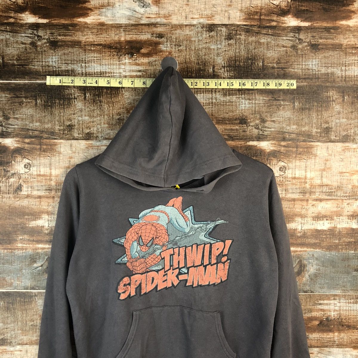 Marvel Comics Marvel Spiderman vintage Green Hoodie #A1589 Size US S / EU 44-46 / 1 - 2 Thumbnail