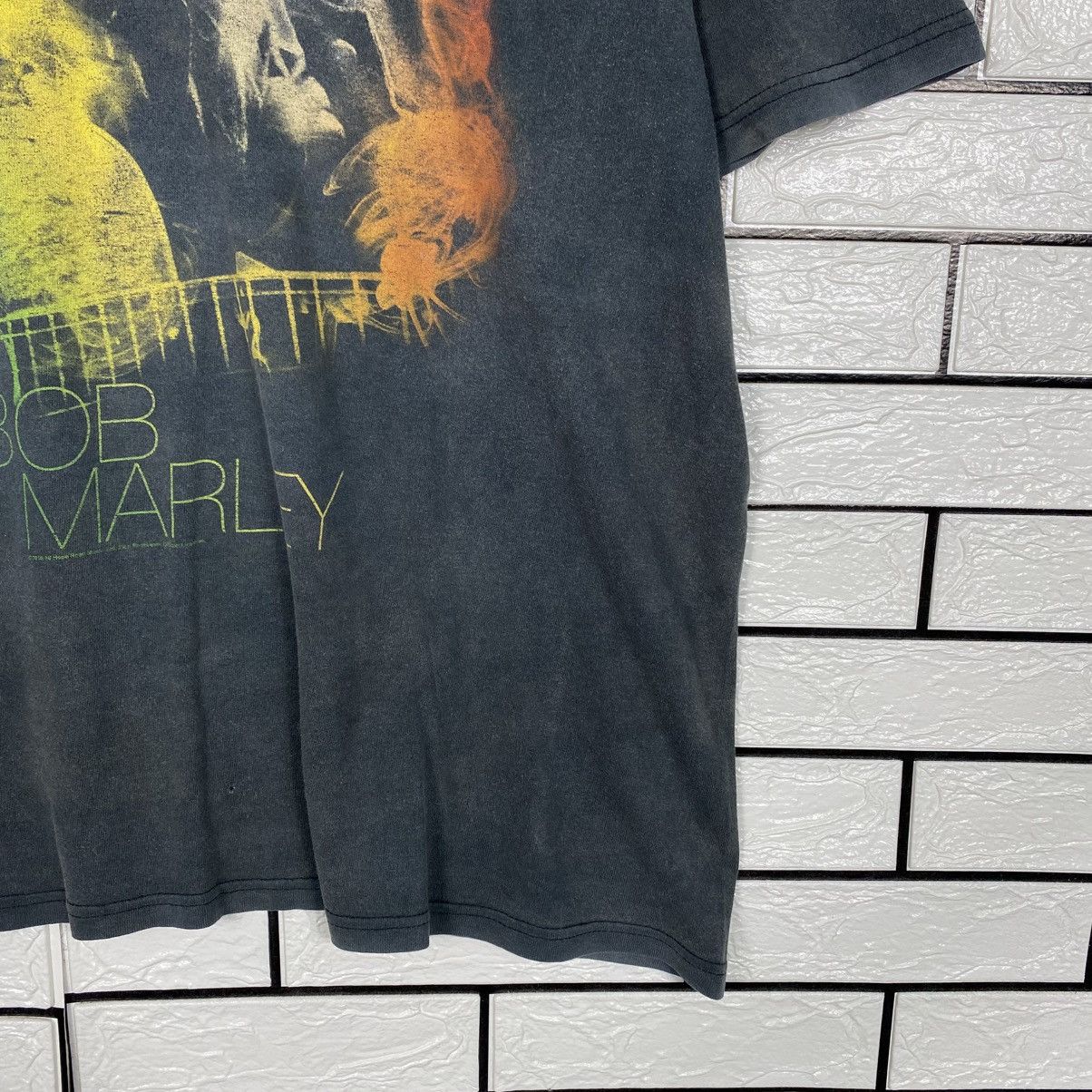 Vintage 📌Vintage Distressed T-Shirt Bob Marley Full Print Size US M / EU 48-50 / 2 - 6 Thumbnail