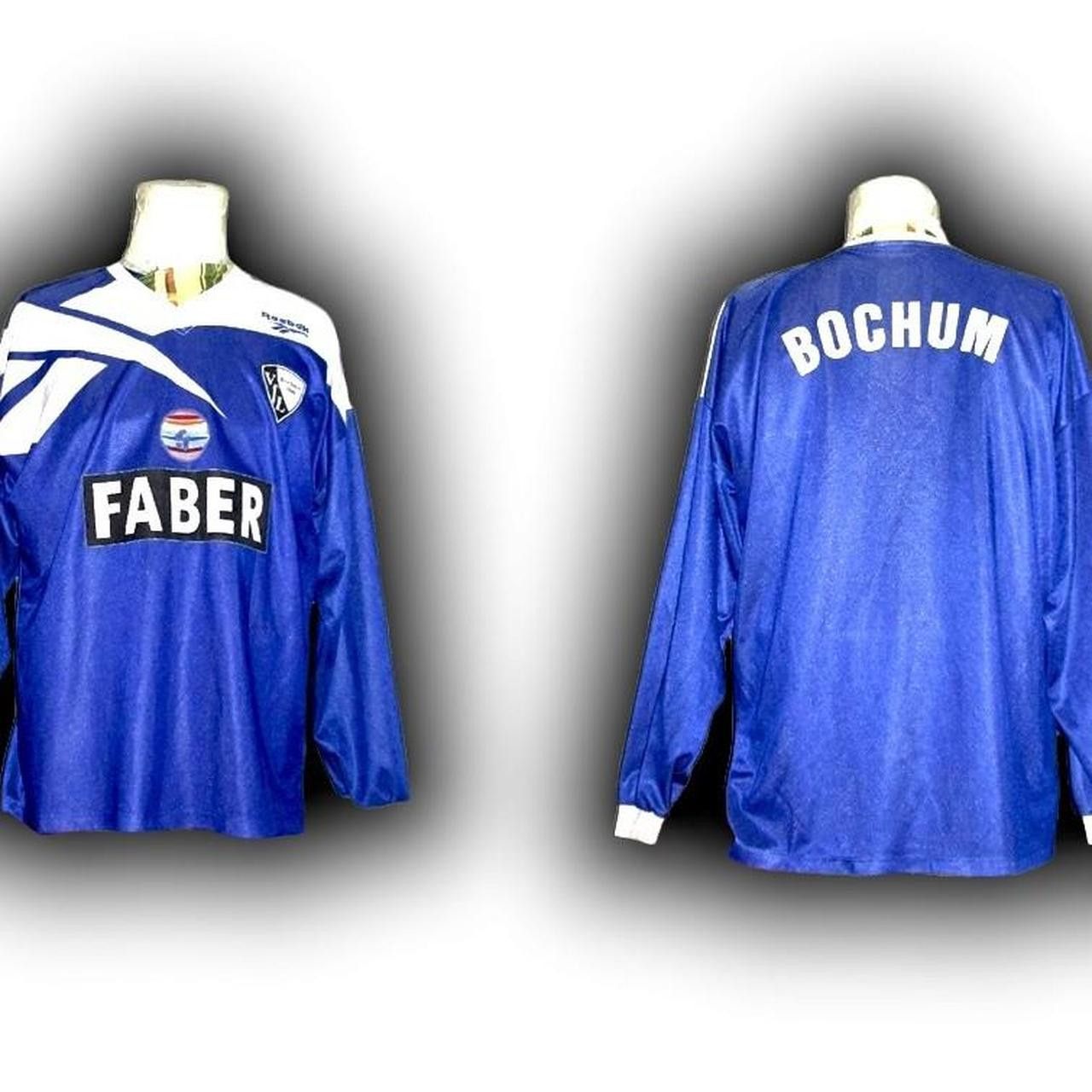 Reebok Vfl Bochum Germany 1994 1995 1996 Home Shirt Jersey Size US M / EU 48-50 / 2 - 1 Thumbnail