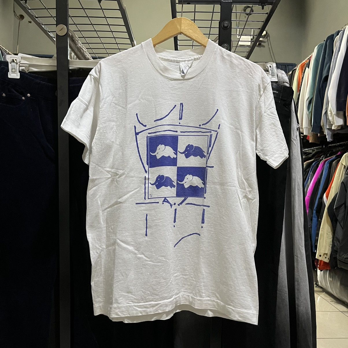 Fruit Of The Loom Vintage 80s Lancia Ypsilon Fiat Ferari Tshirt Size US M / EU 48-50 / 2 - 1 Thumbnail