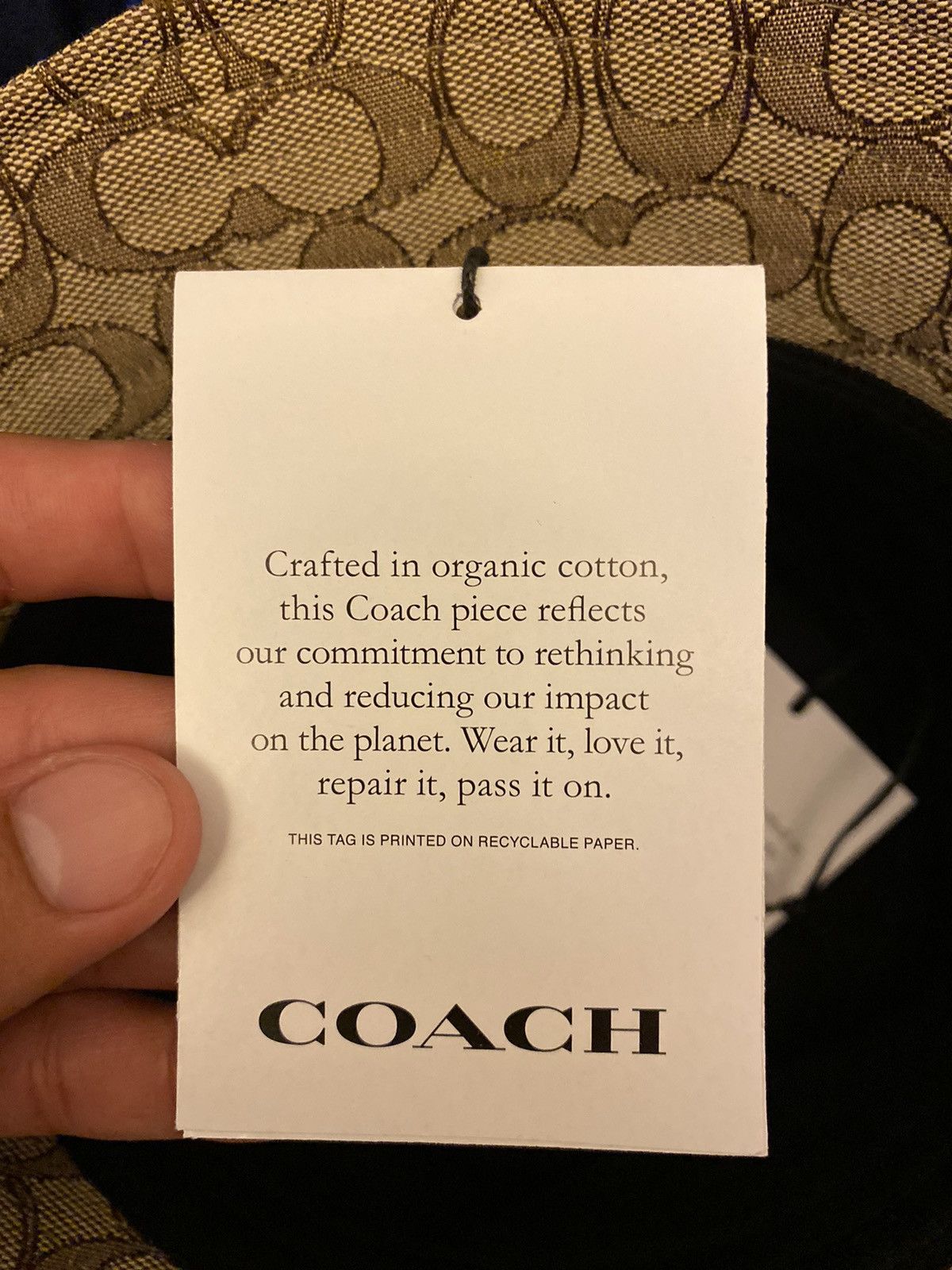 Coach × Vintage Coach bucket hat Size ONE SIZE - 11 Thumbnail