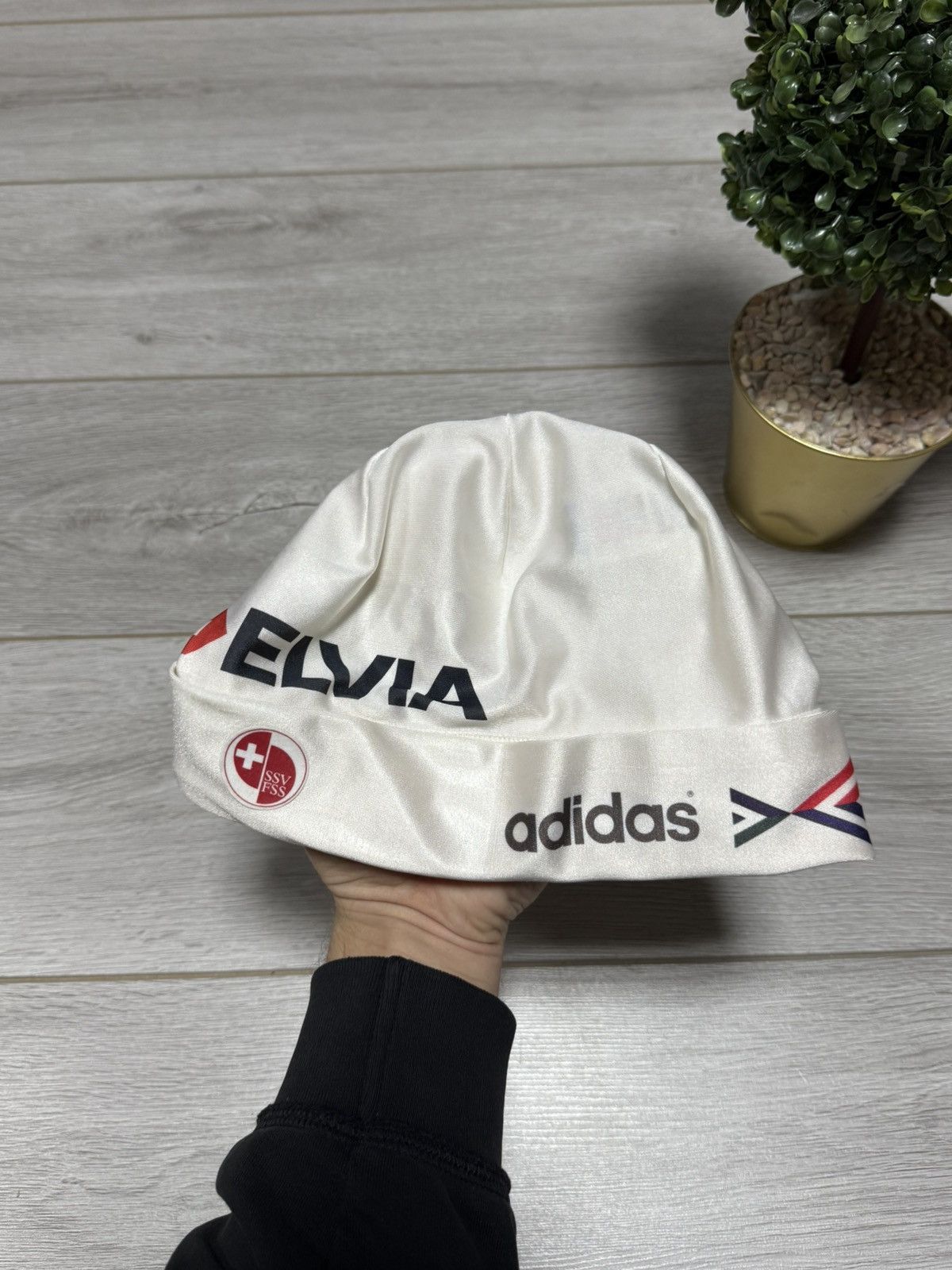 Adidas Adidas Suiss Elvia made in Germany hat beanie switzerland Size ONE SIZE - 1 Thumbnail