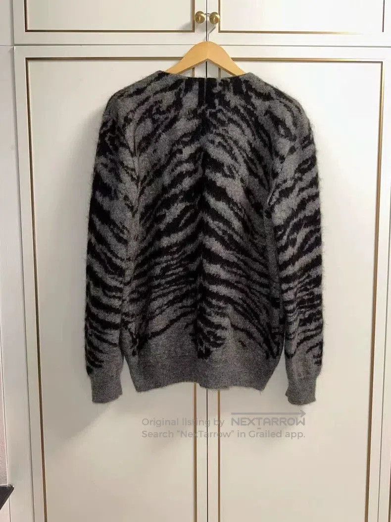 Hedi Slimane Saint Laurent Tiger Stripe Cardigan. Size US XL / EU 56 / 4 - 2 Thumbnail