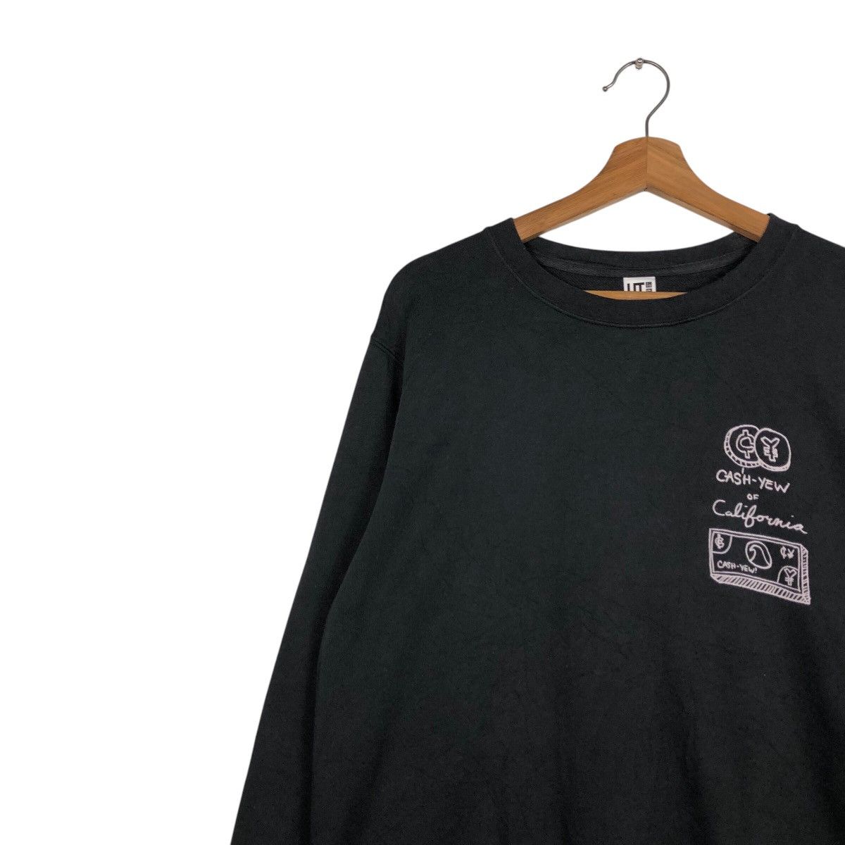 Japanese Brand × Vintage 📌Vintage Sweatshirt Uniqlo Almond Surfboards Size US L / EU 52-54 / 3 - 8 Thumbnail