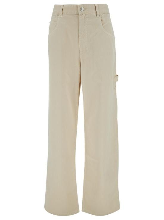 Isabel Marant ISABEL MARANT Women Denim Pants PA0195FBB1H07I23EC Beige Size 28" / US 6 / IT 42 - 1 Thumbnail