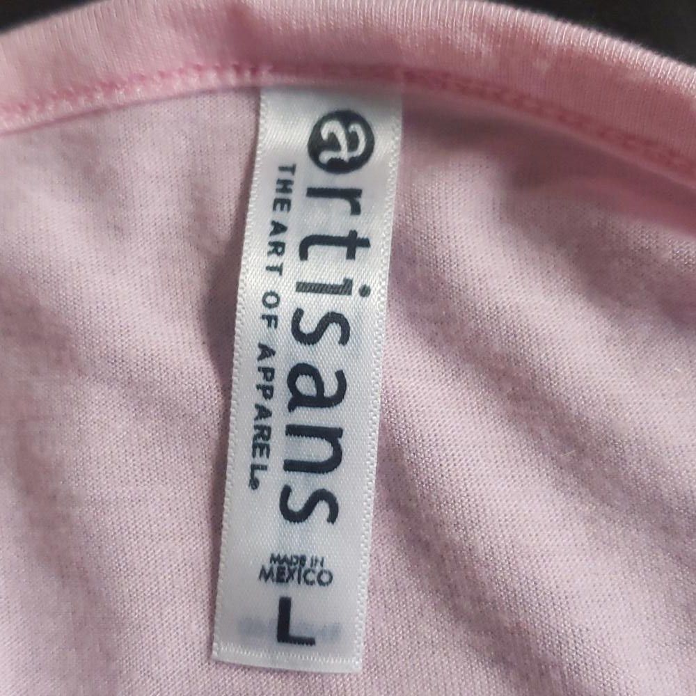 Designer CT535 Graphic Pink T-shirt 3/4 Sleeve L Size L / US 10 / IT 46 - 3 Thumbnail