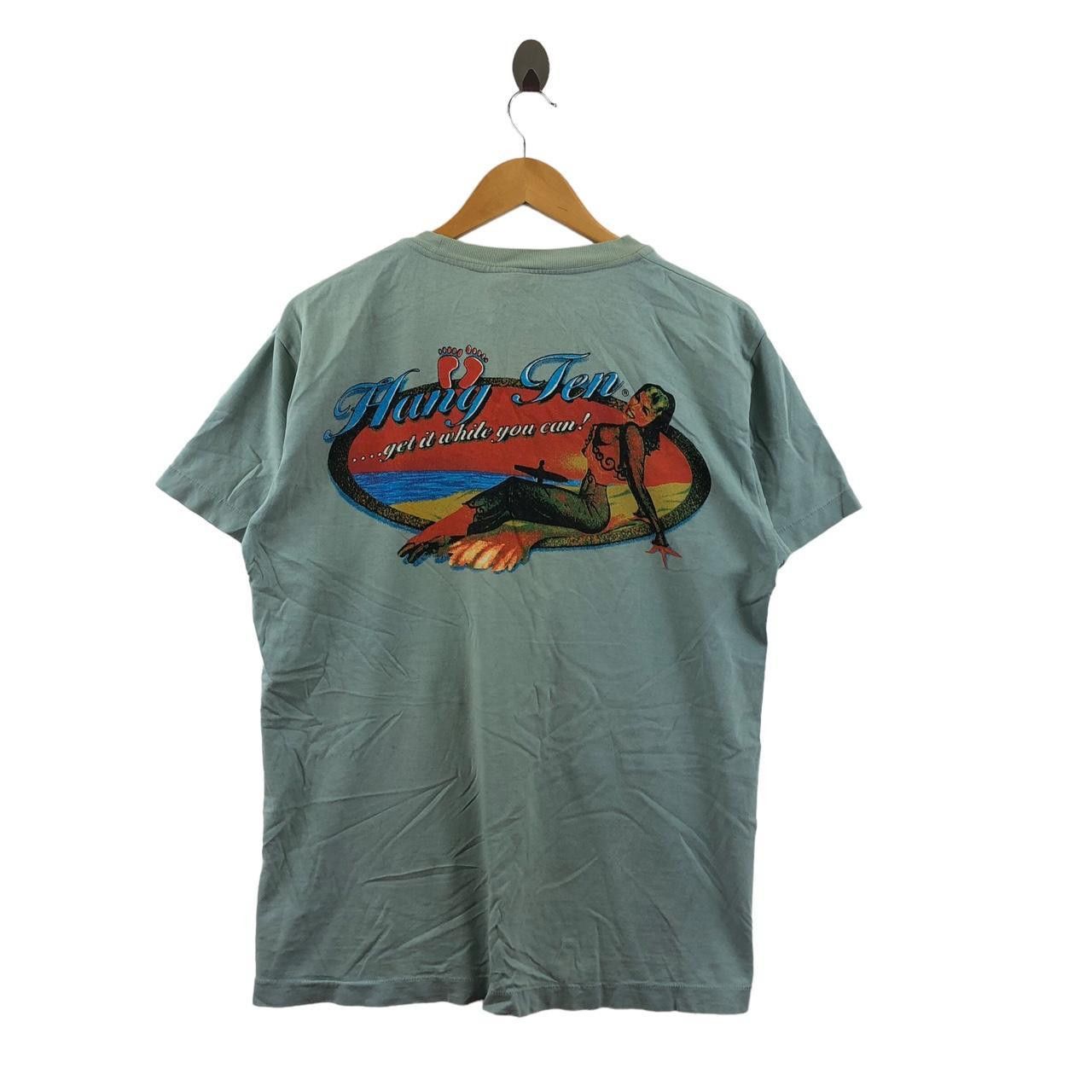Hang Ten Vintage 90’ HANG TEN HAWAII Little Mermaid USA Tee Shirt Size US M / EU 48-50 / 2 - 1 Thumbnail
