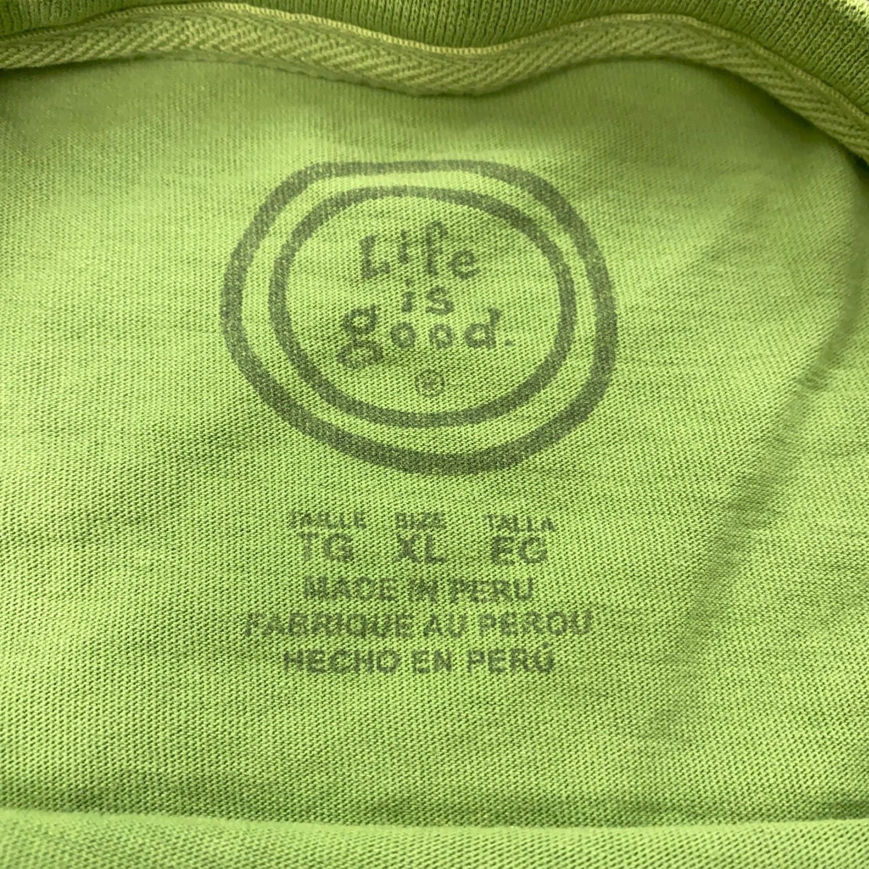 Life is Good Life is Good Tee Shirt Mens XL Green Sports Short Sleeve Crew Neck T-Shirt Womens? Size US XL / EU 56 / 4 - 7 Thumbnail
