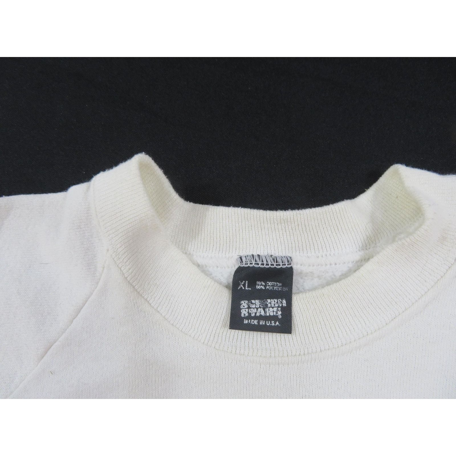 Other Arsenio Hall Show Sweatshirt White Screen Stars Sz L 1990s Size US L / EU 52-54 / 3 - 4 Thumbnail