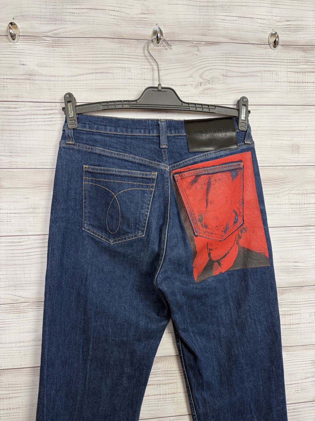 Andy Warhol Calvin klein Andy Warhol Jeans red picture Size US 29 - 10 Thumbnail