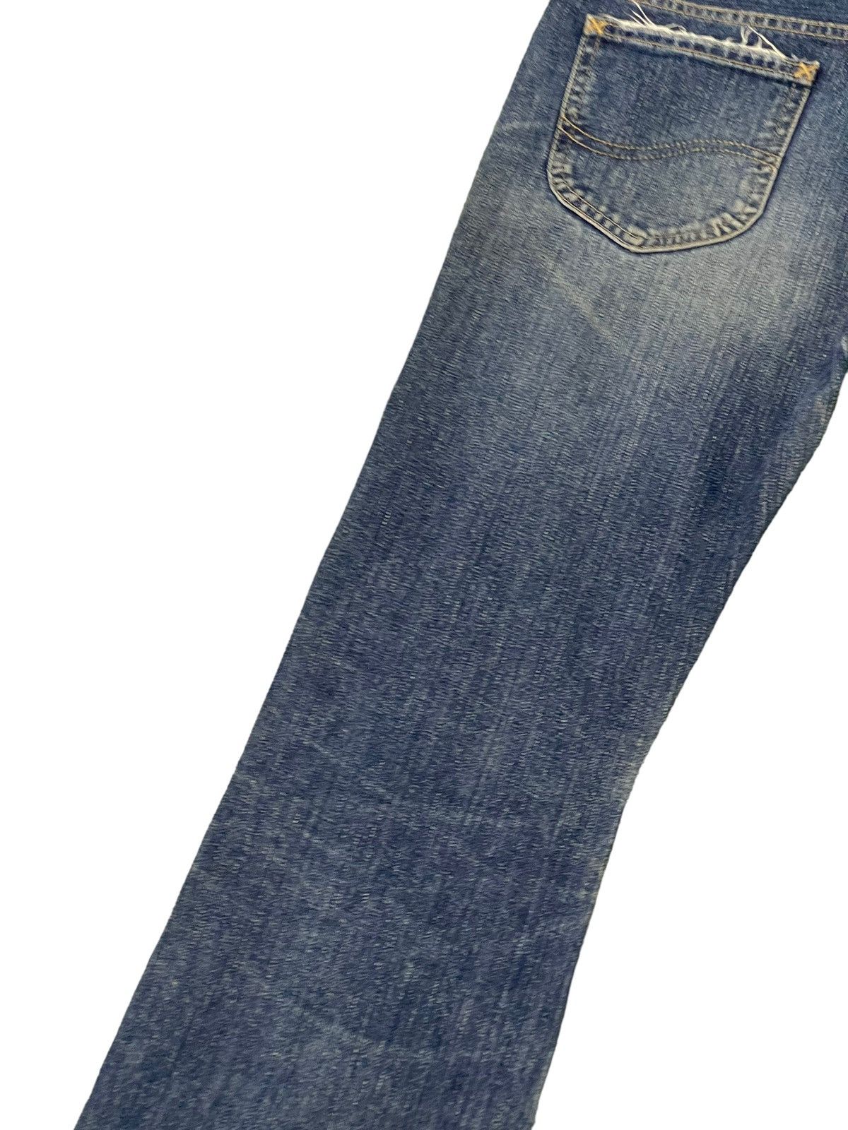 Lee Flare Jeans Lee Japan Slim Faded Distress Boot Cut 7🟦9 Size US 30 / EU 46 - 17 Thumbnail