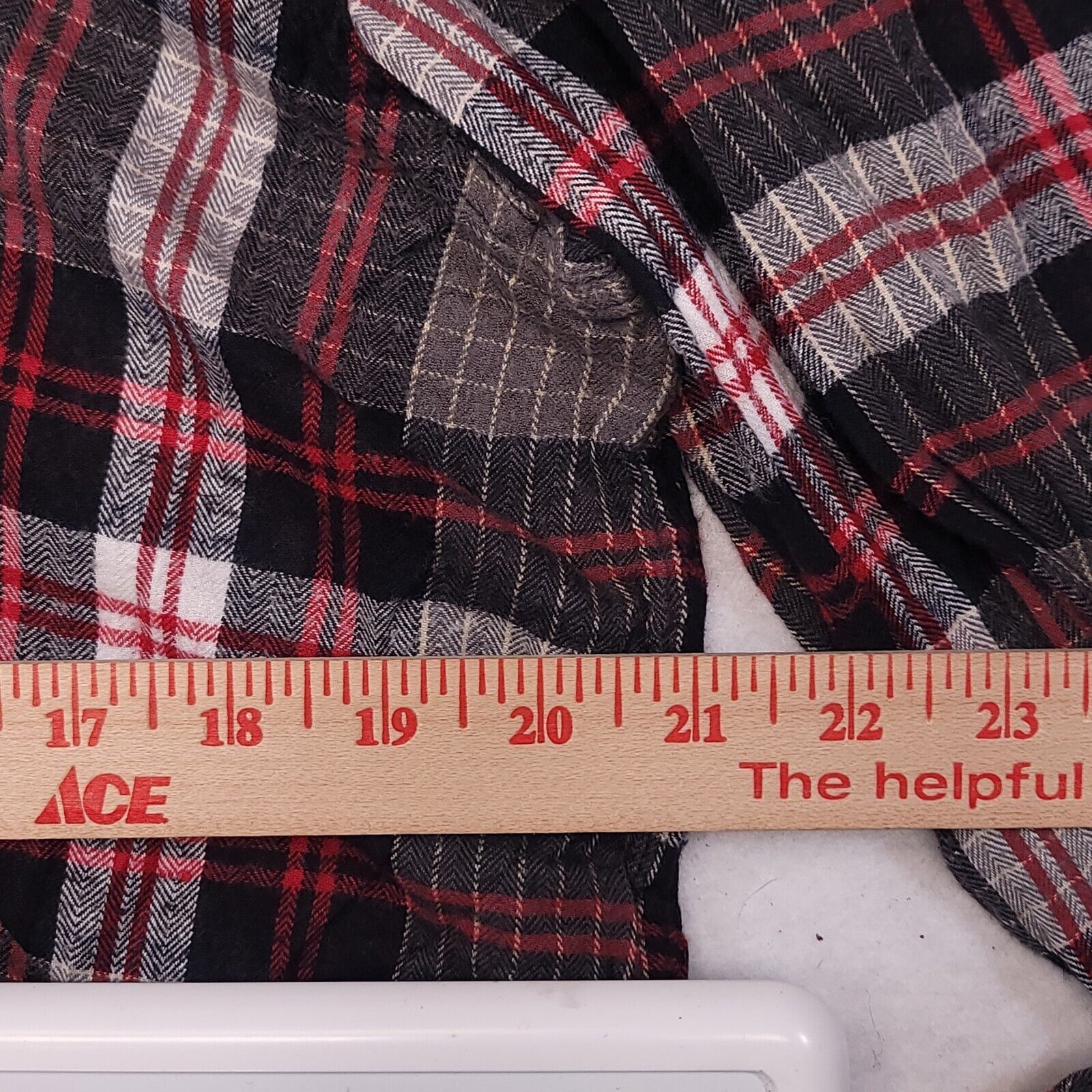 Mambo Mambo Tartan Flannel Shirt Men Size Extra Large XL Red Black Size US XL / EU 56 / 4 - 9 Thumbnail