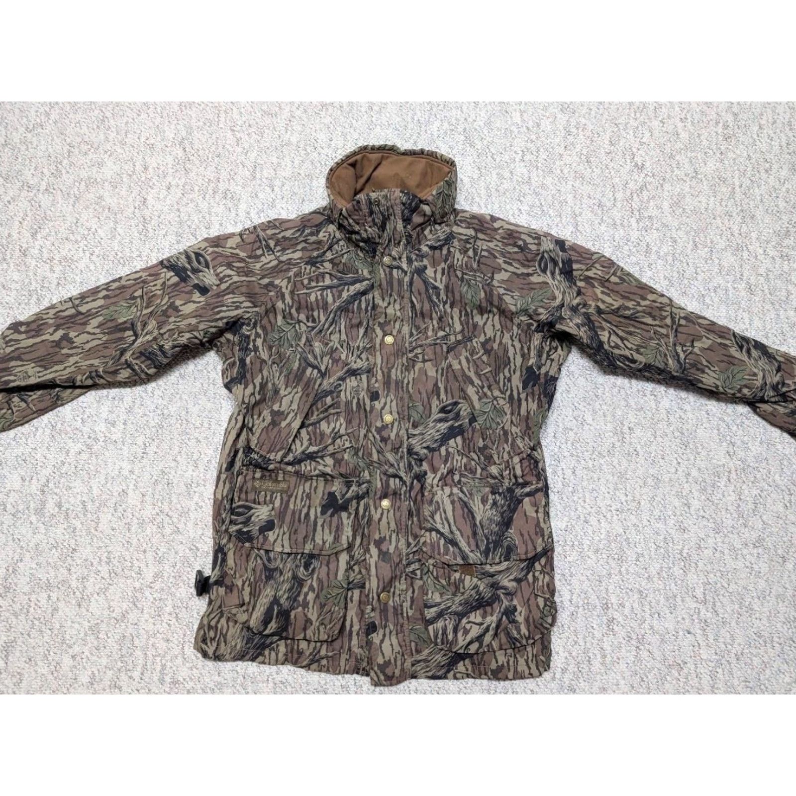 Vintage VINTAGE Columbia Mossy Oak Camouflage Parka Coat Men M Nylon Shell Moose Mossy Oak Pattern HUNTING Camouflage Size US M / EU 48-50 / 2 - 3 Thumbnail