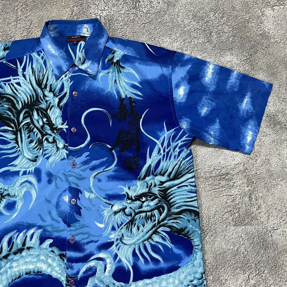Vintage Vintage Y2K Dragon Abstract All Over Print Graphic Tee Stree Size US M / EU 48-50 / 2 - 4 Thumbnail