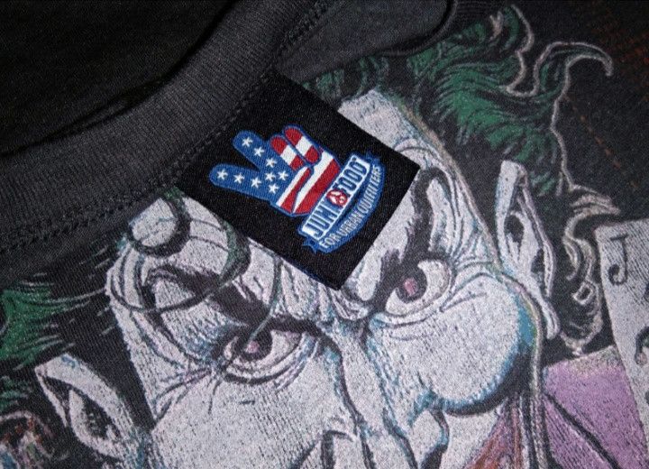 DC Comics × Vintage VTG 2000s The Joker 😈 50/50 Made in USA tshirt comic movie Size US S / EU 44-46 / 1 - 3 Thumbnail