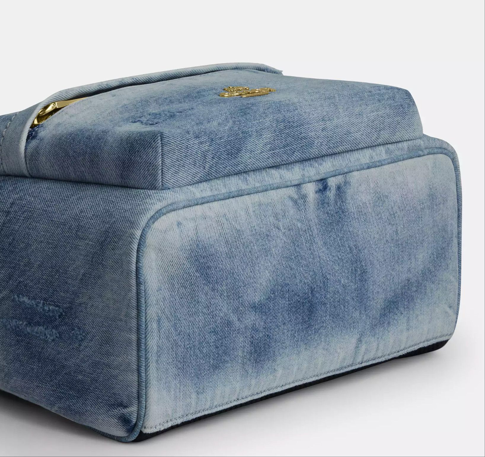 Coach Taylor Small Backpack In Loved Denim CEF27 Size ONE SIZE - 7 Thumbnail