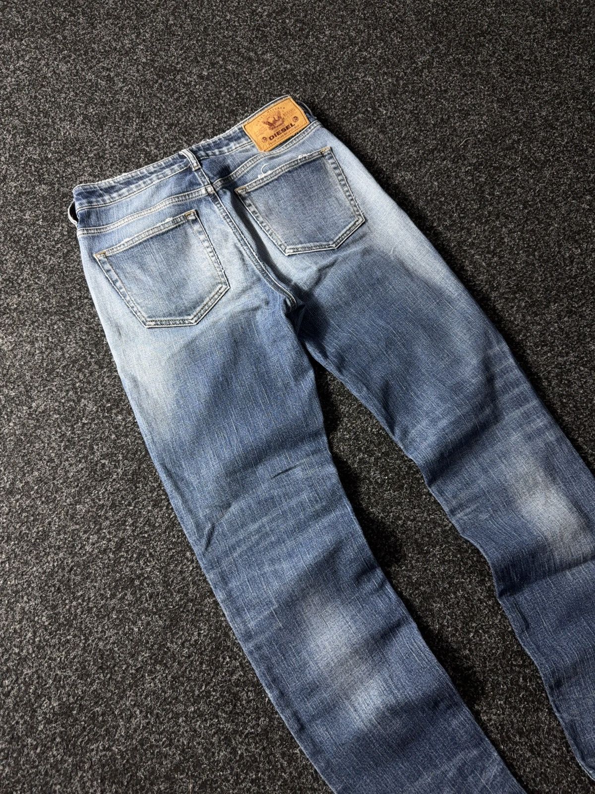 Diesel × If Six Was Nine × Vintage Vintage Diesel Industry Distressed Jeans skinny denim pants Size 29" - 13 Thumbnail
