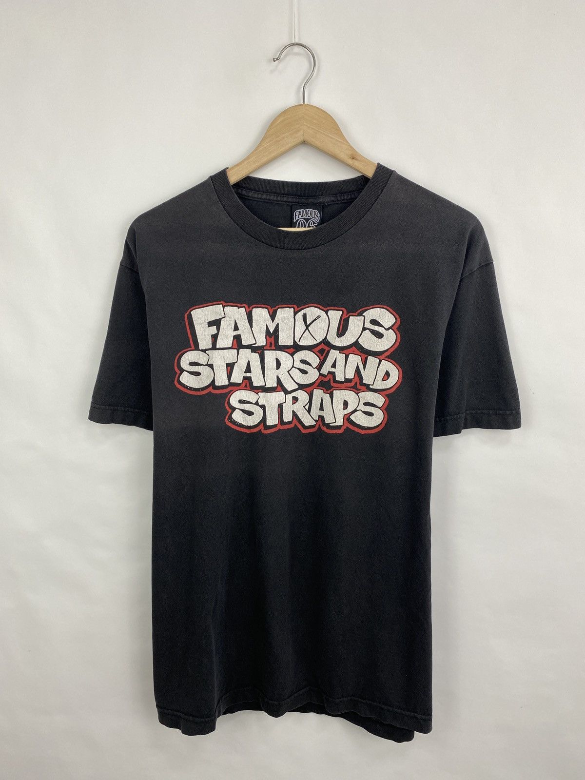 Famous Stars And Straps 🇺🇸 Vintage Y2K Famous Stars and Straps T-Shirt Rare Retro Size US L / EU 52-54 / 3 - 3 Thumbnail
