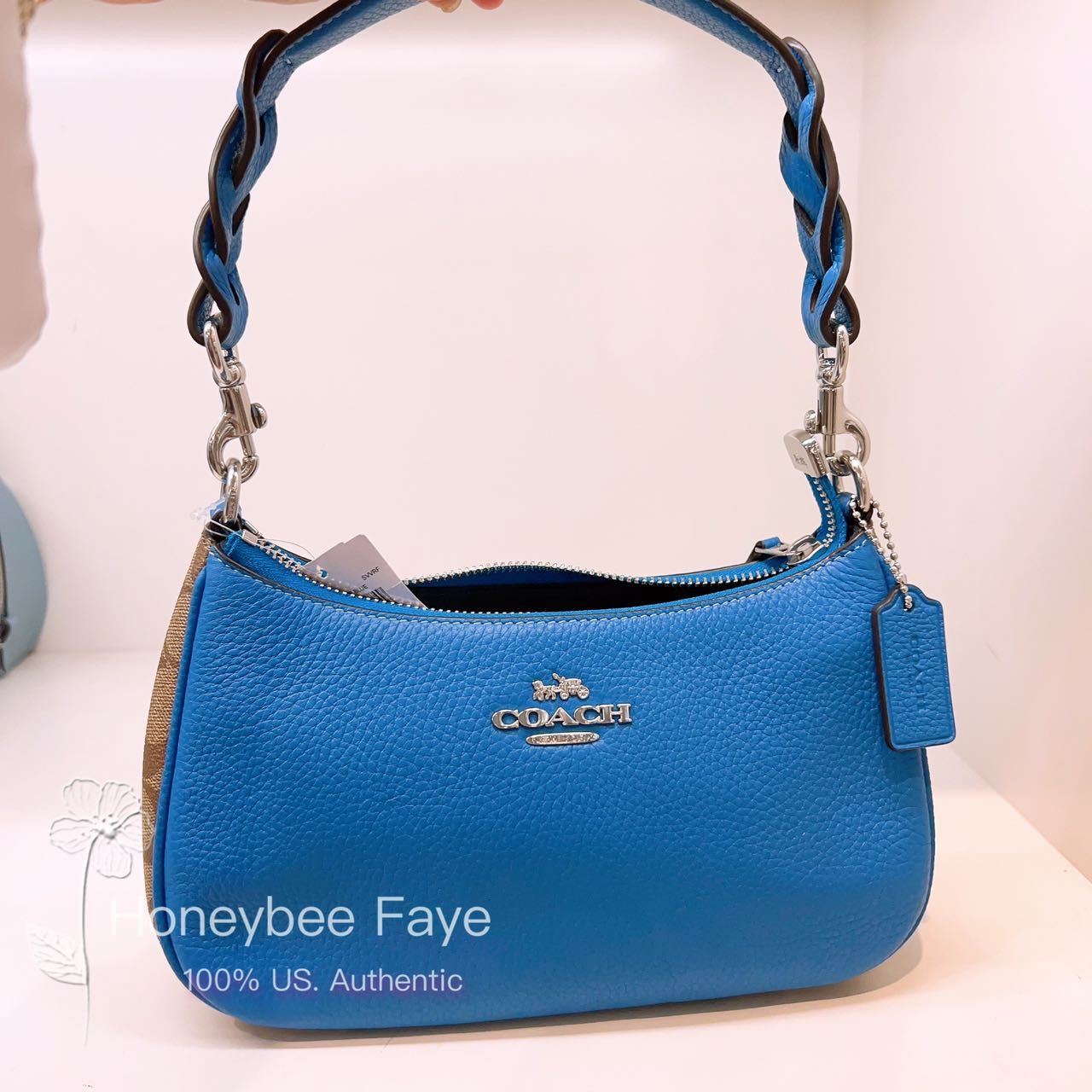 Coach NWT Coach Teri Shoulder Bag In Signature Canvas CJ590 Grailed