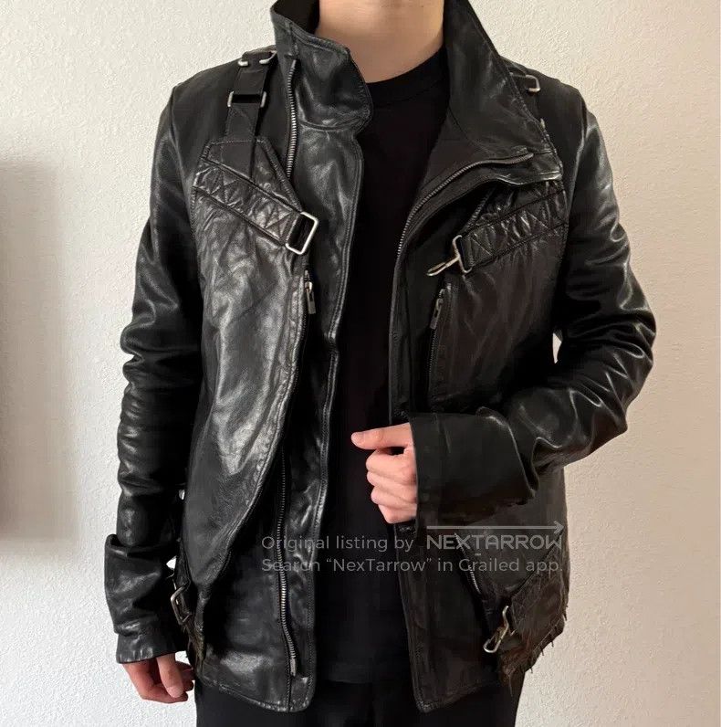 Carol Christian Poell Carol Christian Poell Black Horse Leather Jacket Size US S / EU 44-46 / 1 - 3 Thumbnail