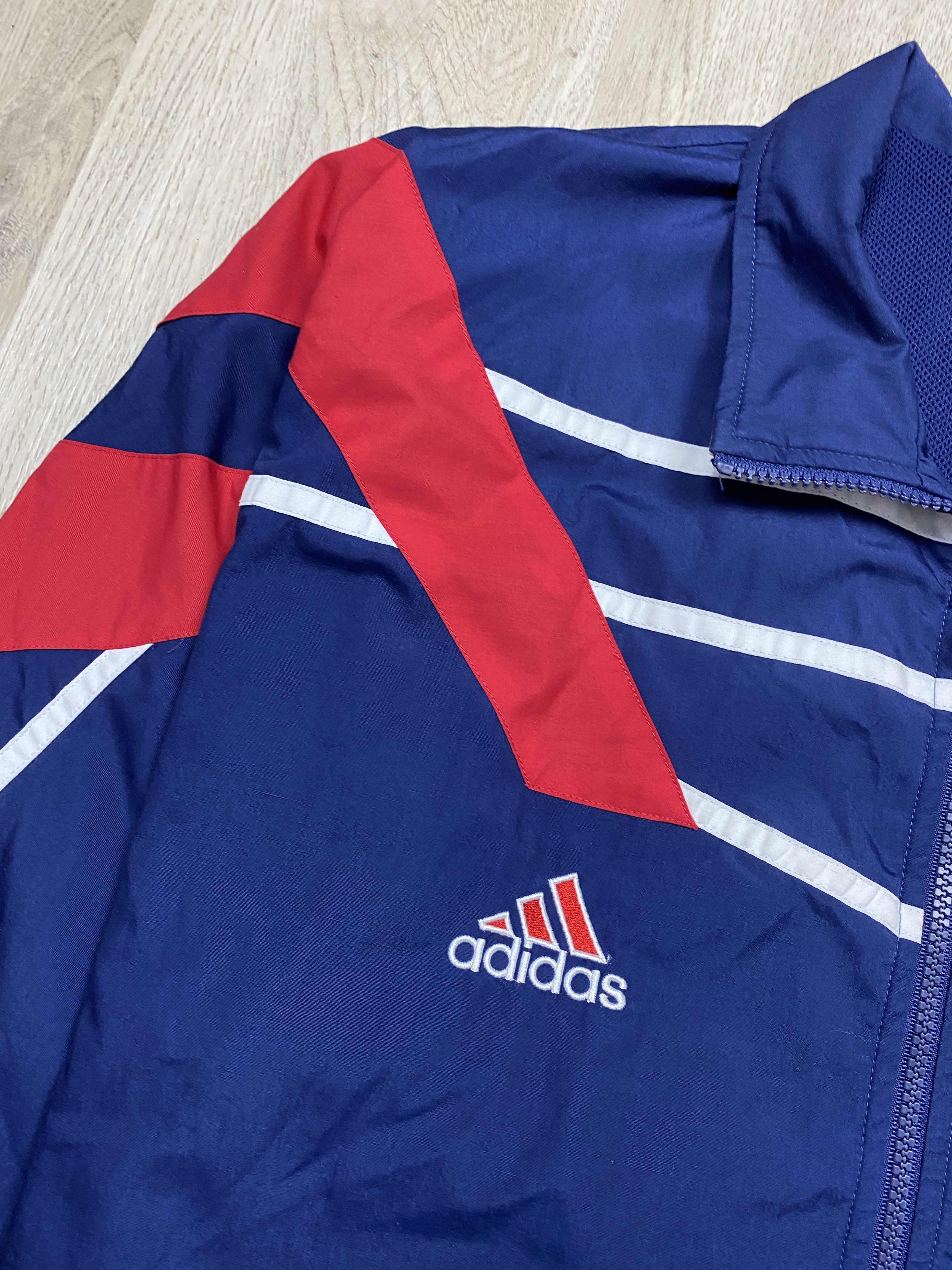 Adidas Adidas Vintage Mens Nylon Track Suit Jacket + Pants Size US 34 / EU 50 - 4 Thumbnail