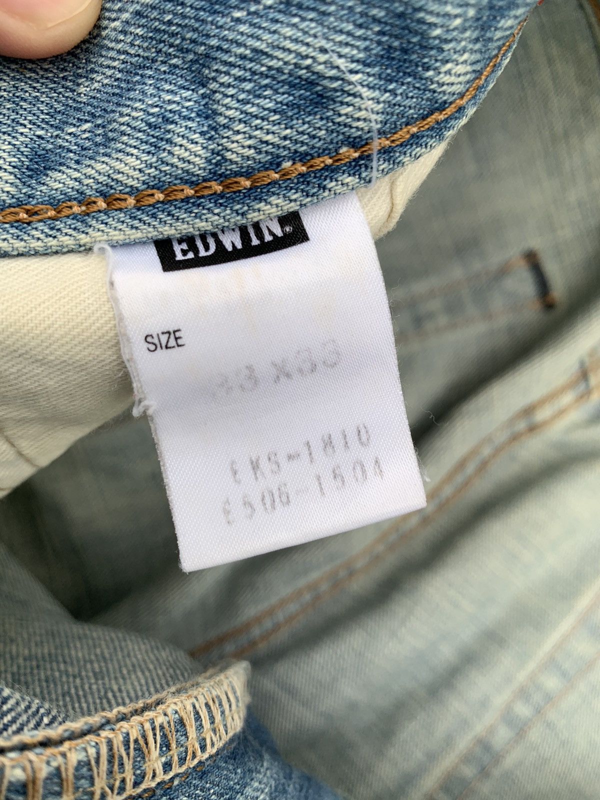 Edwin VINTAGE EDWIN 505s SELVEDGE FADED&RUSTY DISTRESSED DENIM Size US 32 / EU 48 - 20 Thumbnail