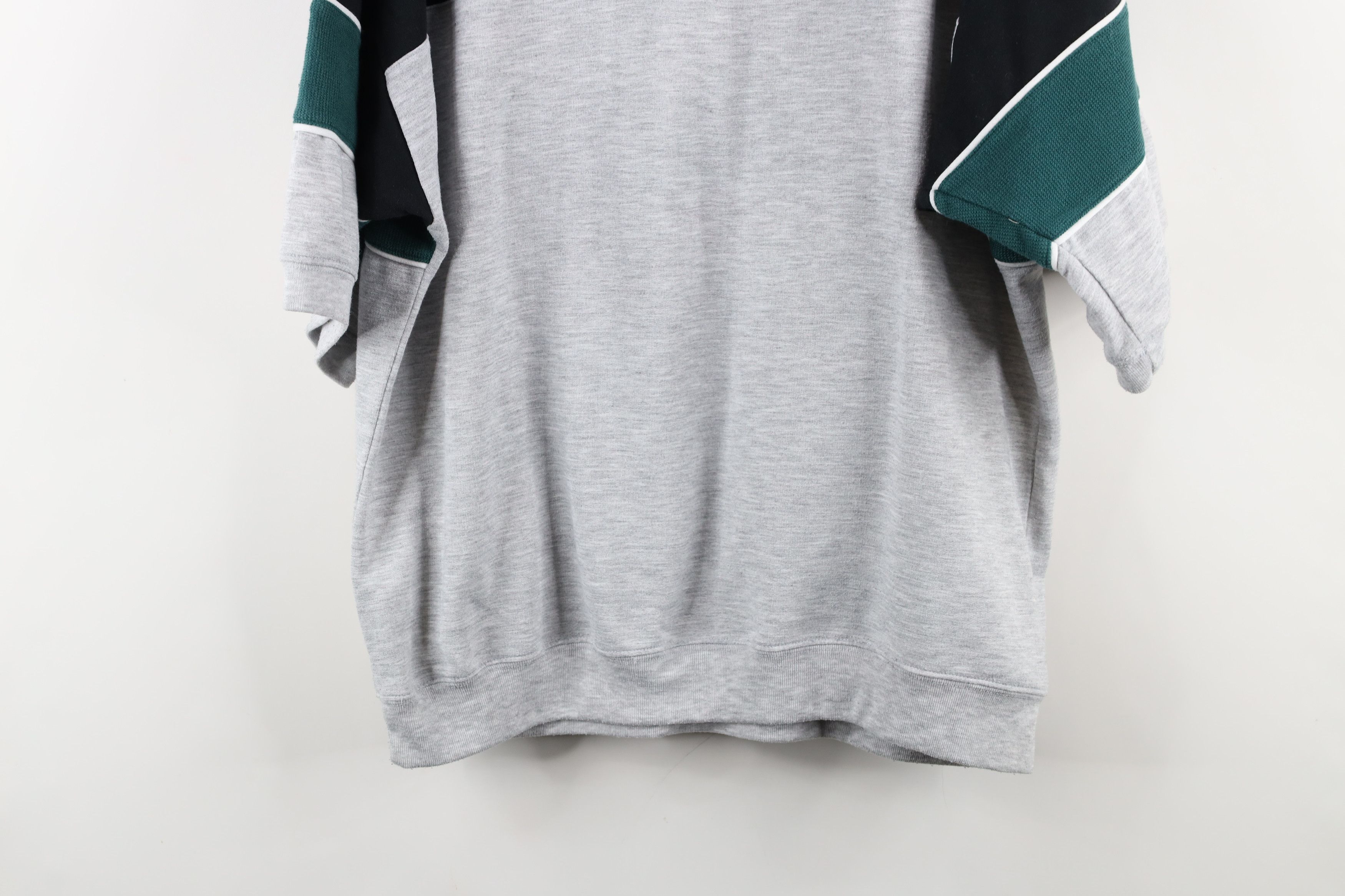 Vintage Vintage 90s Streetwear Thermal Knit Half Zip Pullover Polo Size US XL / EU 56 / 4 - 11 Thumbnail
