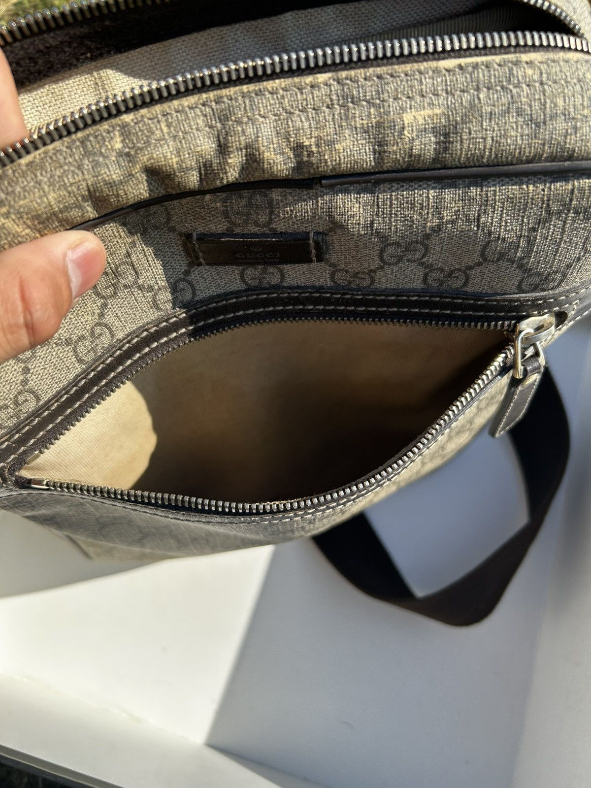 Gucci Gucci monogram side bag coated canvas Size ONE SIZE - 14 Thumbnail