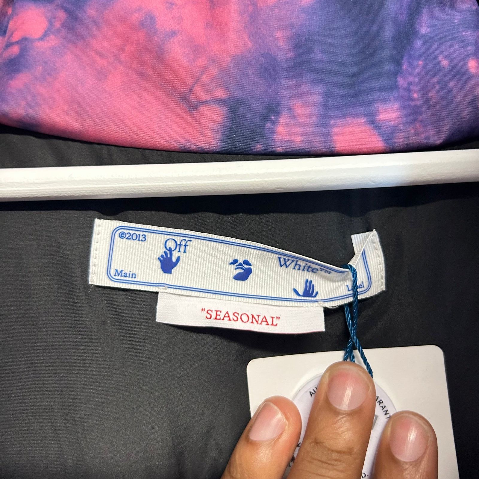Off-White Off-White Fuchsia Tye Dye Arrows Ski Jacket Size XL Size US XL / EU 56 / 4 - 5 Thumbnail