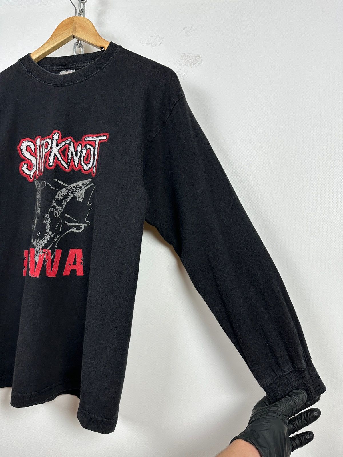 Band Tees Vintage Slipknot Iowa Band Long Sleeve T-Shirt Size US S / EU 44-46 / 1 - 12 Thumbnail