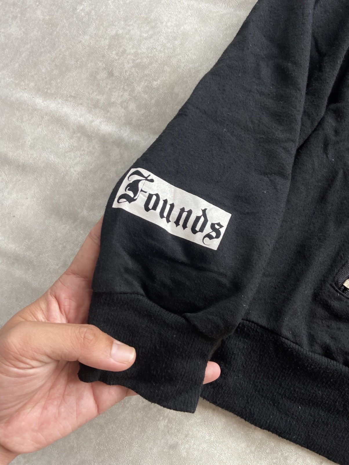 If Six Was Nine × Japanese Brand × Le Grande Bleu (L.G.B.) Hoodie Dig Deep Black Label Ifsixwasnine Lgb Style Size M / US 6-8 / IT 42-44 - 3 Thumbnail