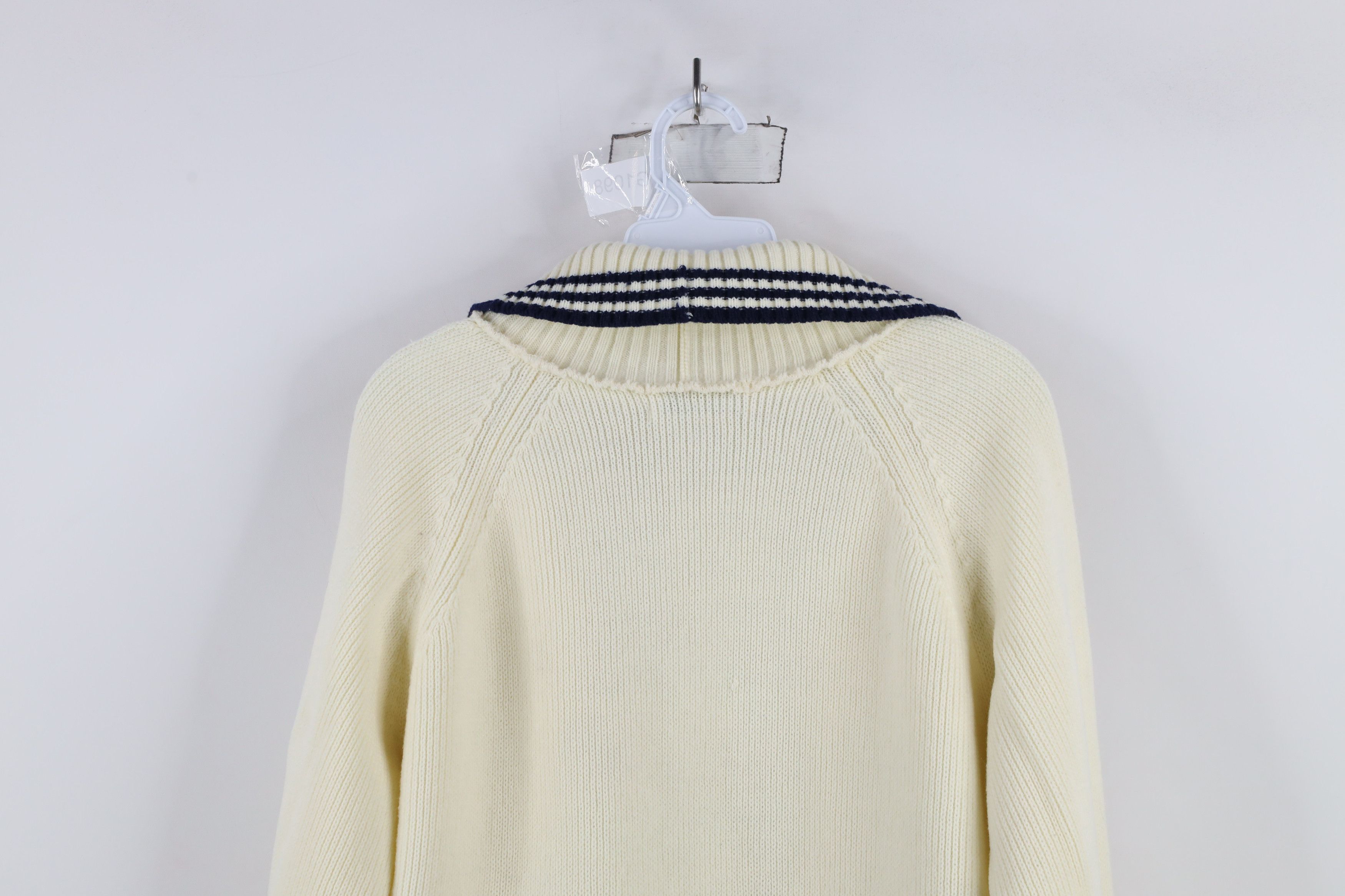 Vintage Vintage 70s Streetwear Open Front Shawl Cardigan Sweater Size L / US 10 / IT 46 - 12 Thumbnail