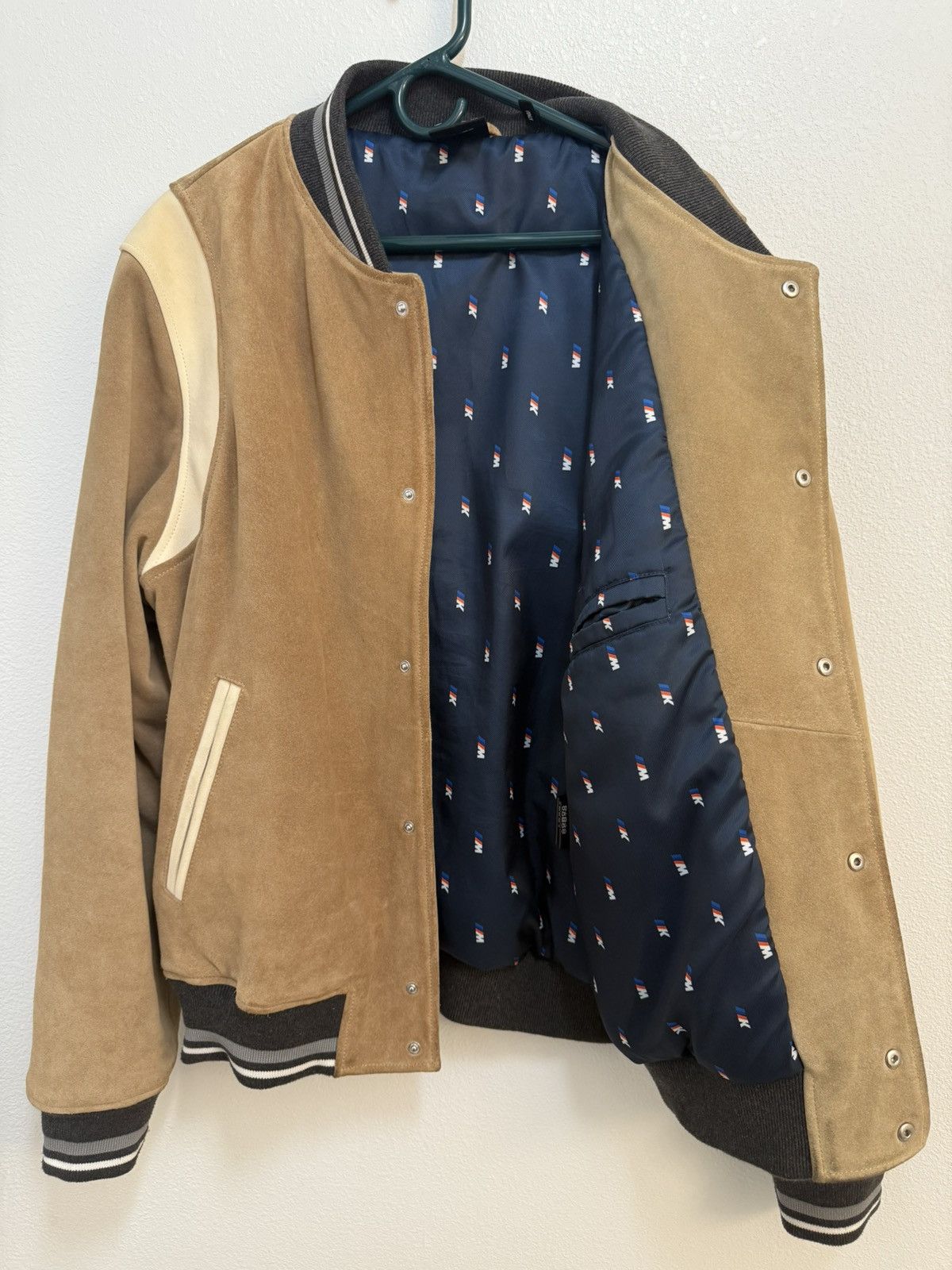 BMW × Kith Kith x BMW Suede Bomber Jacket Size US XL / EU 56 / 4 - 4 Thumbnail