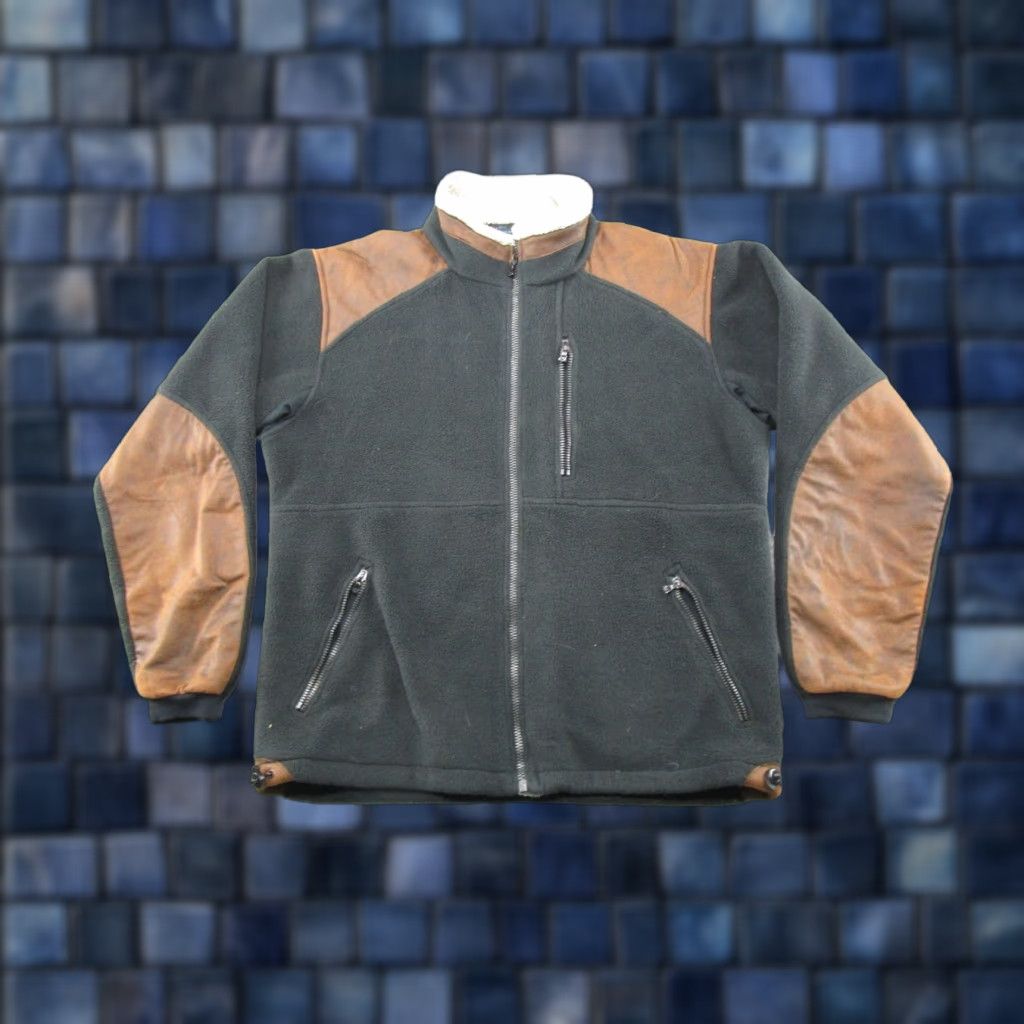 Vintage Kuhl Jacket Mens M Black Fleece Hiking Outdoor Bomber Full Zip Stand-Up Alpenwurxs Logo Polyester Mens Size US M / EU 48-50 / 2 - 1 Thumbnail