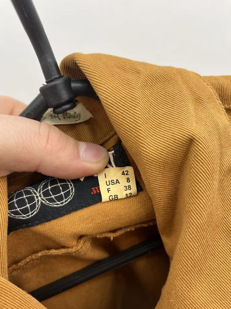 Jean Paul Gaultier Archive 90's JPG Jeans Donna Wide Cropped Denim Jacket Size M / US 6-8 / IT 42-44 - 6 Thumbnail