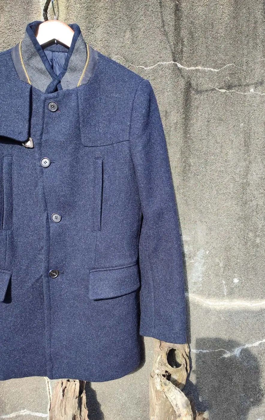 Designer Us n Them Wool Military-Style Blazer – Korean Designer Size US M / EU 48-50 / 2 - 3 Thumbnail