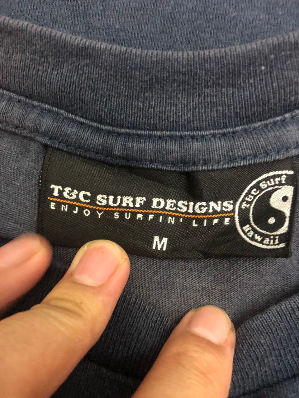 Vintage vintage T&C SURF DESIGNS BIG LOGO single stich Size US M / EU 48-50 / 2 - 12 Thumbnail
