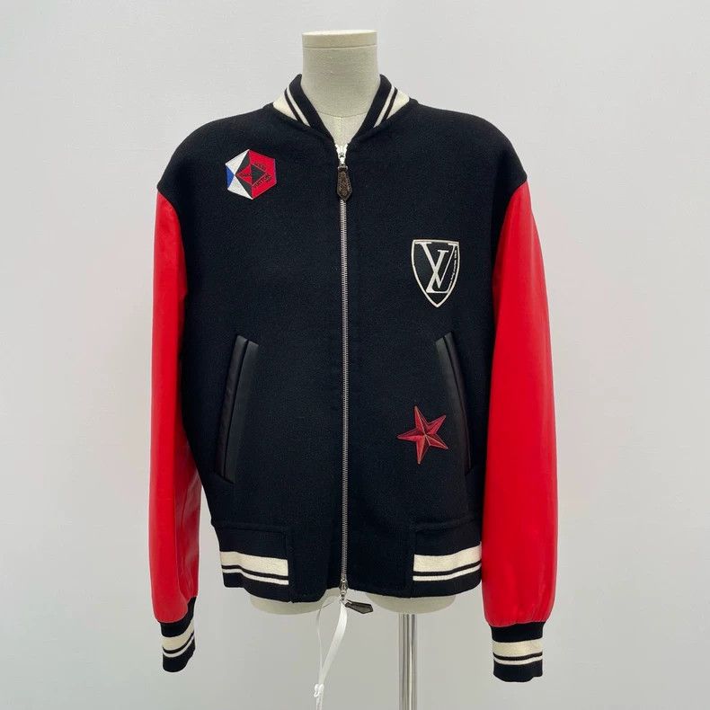 Louis Vuitton LV Logo Long Sleeve Baseball Jacket - dmc Size US S / EU 44-46 / 1 - 1 Thumbnail