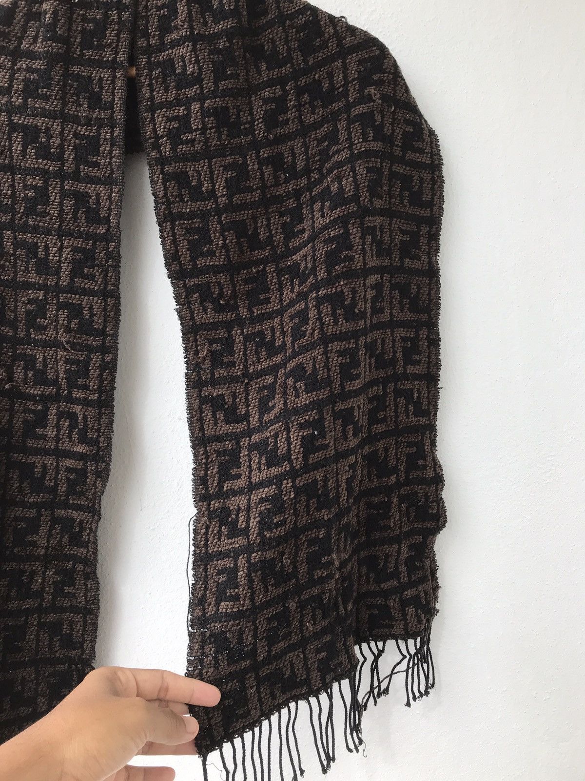 Fendi × If Six Was Nine Vintage Fendi Monogram muffler Size ONE SIZE - 3 Thumbnail